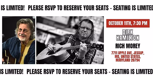 Dirk Hamilton returns to EMP special guest Rich Morey 