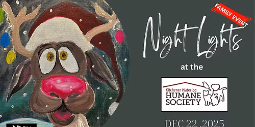 Social Art @ KW Humane Society - Dec 22 - Night Lights