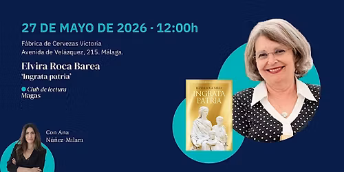 CLUB DE LECTURA CON ELVIRA ROCA BAREA