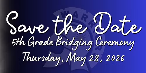 2026 Fifth Grade Bridging Ceremony
