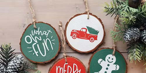 Sip & Paint Christmas Ornaments at Little Straw Winery - West Kelowna