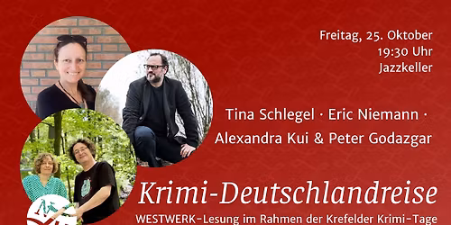 AUSGEBUCHT!!! WESTWERK: Krimi-Deutschlandreise