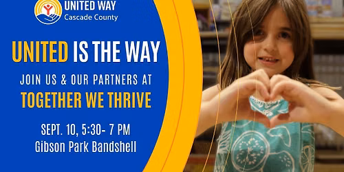 UNITED IS THE WAY - Together we THRIVE