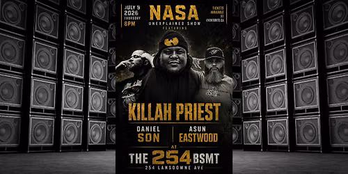KILLAH PRIEST- NASA UNEXPLAINED LIVE IN TORONTO