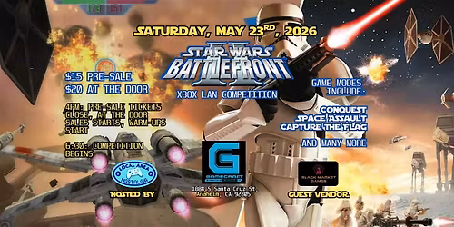 LANaheim #5 - Star Wars Battlefront 2 at GameCraft Brewery in Anaheim, CA!