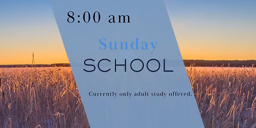 Sunday School