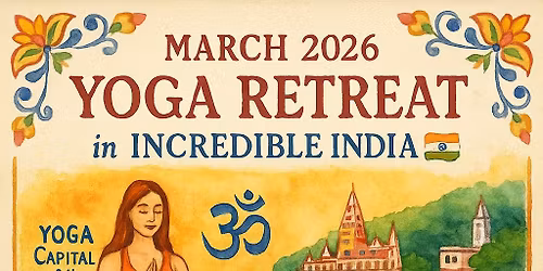 Yoga Retreat in India with Colour Festival 