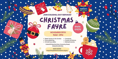 Coleshill Day Services' Christmas Fayre