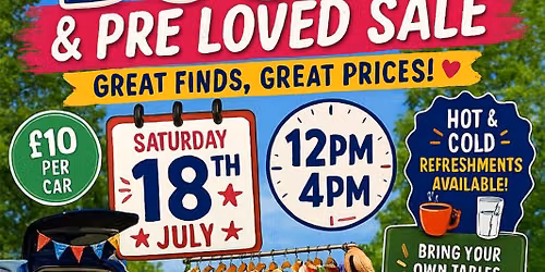 Car Boot & Pre Loved Sale