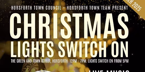 Save the date: Christmas lights switch-on and festive market