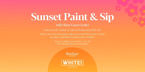 Sunset Paint & Sip with West Coast Cooler