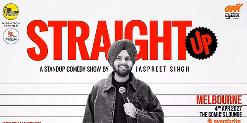 Straight Up By Jaspreet Singh Live in Melbourne