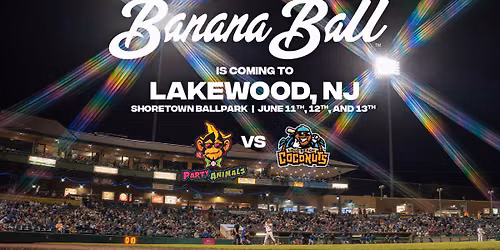 Party Animals at Loco Beach Coconuts at ShoreTown Ballpark