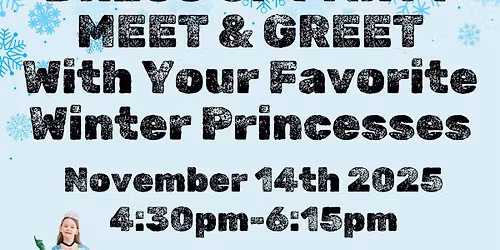 DRESS UP PARTY WITH YOUR FAVORITE ICE PRINCESSES!!!!