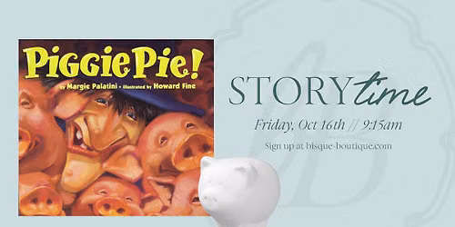 Friday StoryTime: Piggie Pie!