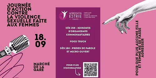 Journ\u00e9e d'action contre la violence sexuelle faite aux femmes