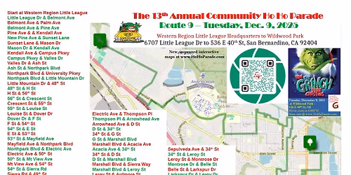 The Community HoHo Parade - Route 9