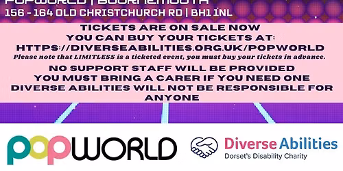 Meal at Weatherspoons followed by 'Legends' Limitless Disco At Popworld