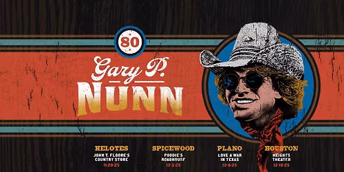 Gary P. Nunn LIVE @ Love and War in Plano, TX 