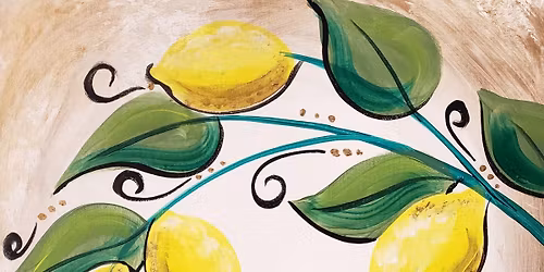 Lemon Fresh Paint & Sip Party!
