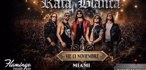 RATA BLANCA EN MIAMI