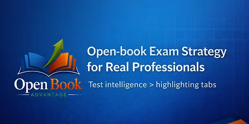 Open Book Licensing Prep Class - Marietta, GA