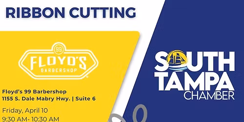 Grand Opening Ribbon Cutting for Floyd's 99 Barbershop