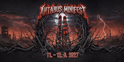 ANTABUS MINIFEST - metalov\u00fd festival u \u010cesk\u00e9ho Brodu