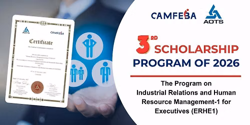 \ud83c\udf93 3rd Scholarship Program in IR & HR Management