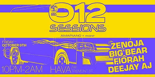 012 SESSIONS (amapiano + more)