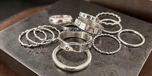 Beginners Simple Silver Rings