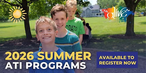 Register for Alive 2026 Summer Programs