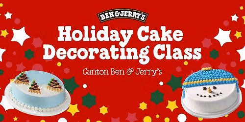 Holiday Cake Decorating Class Canton