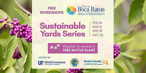 FREE Sustainable Yard Series (4 Dates)