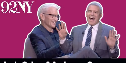 In Conversation with Anderson Cooper and Andy Cohen at Chicago Theatre