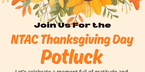 Ntac Thanksgiving Potluck