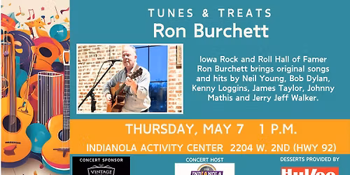 Tunes & Treats: Ron Burchett