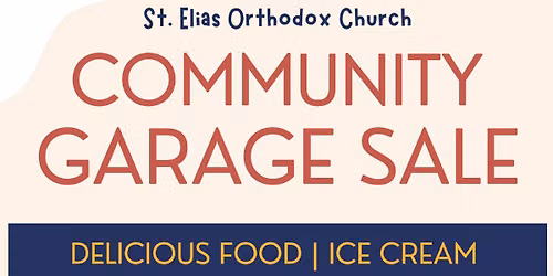 St. Elias Community Garage Sale