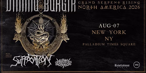 Dimmu Borgir: Grand Serpent Rising Tour US 2026