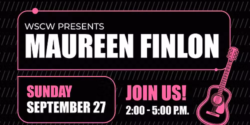 Maureen Finlon Live at WSCW September 27