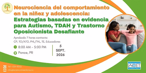 Neurociencia del comportamiento en la niñez y adolescencia