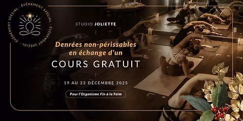 \ud83c\udf84Collecte de No\u00ebl pour l\u2019organisme fin \u00e0 la faim \ud83c\udf81\u2728