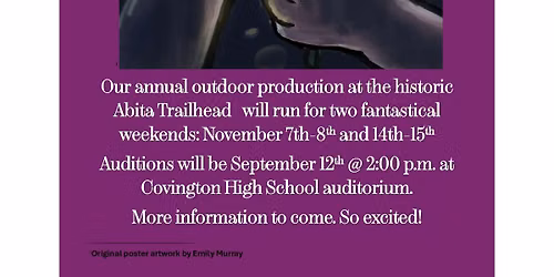 Auditions for A Midsummer Night's Dream