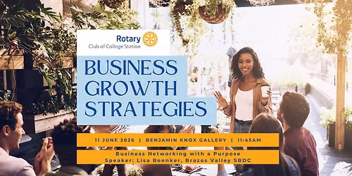 Rotary Business Networking Lunch featuring Lisa Boenker