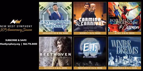 New West Symphony - Winter Dreams at Bank Of America Performing Arts Center - Fred Kavli Theatre