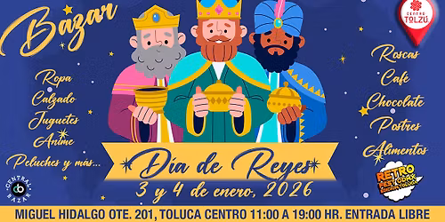 Bazar Dia de Reyes 2026