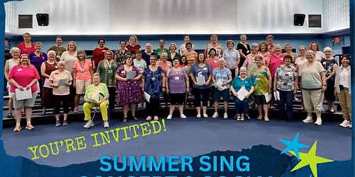 Summer Sing Concert & Social