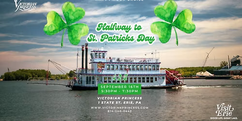 Halfway to St. Patrick's Day Happy Hour Cruise
