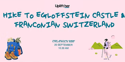 Hike to Egloffstein Castle & Franconian Switzerland with Uplift her