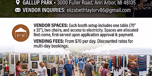 The Huron River Arts & Crafts Festival Show
